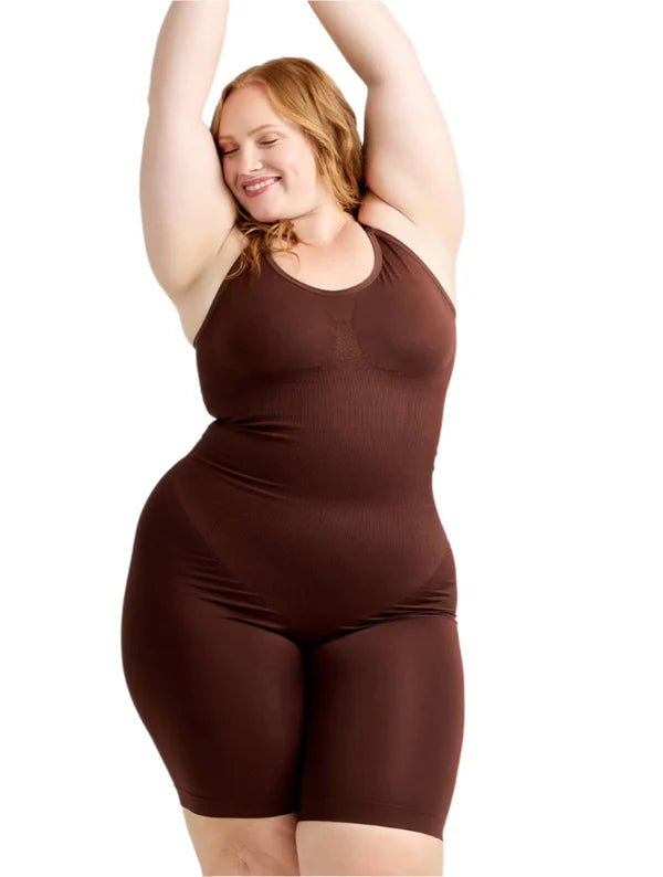 Sculpting Shapewear Bodysuit (Burgundy Red)&(Olive Green)